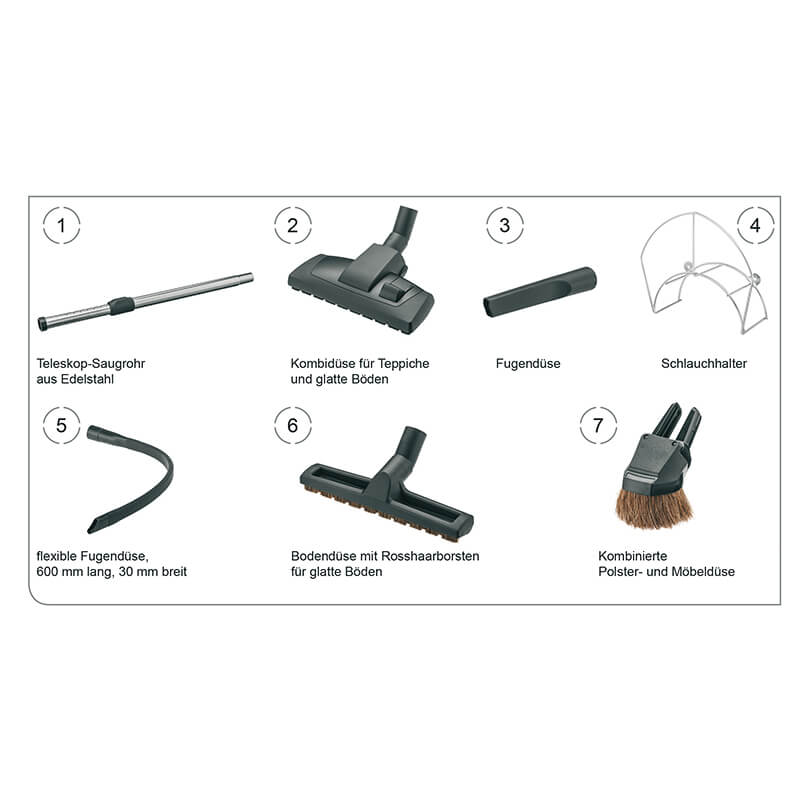 Arbeitszubehör 7-teilig